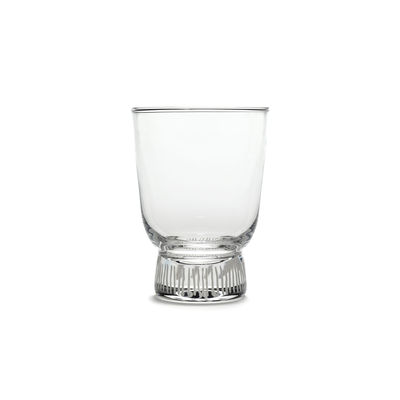 Tableware - Wine Glasses & Glassware - Feast White wine glass - / 25 cl by Serax - Streaks / Sandblasted - Glass