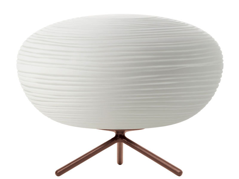 Lighting - Table Lamps - Rituals 2 Table lamp glass white - Foscarini - White / On/Off switch - Mouth blown glass