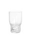 Bicchiere Trama Medium - / H 13 cm di Kartell