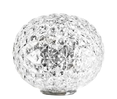 Luminaire - Lampes de table - Lampe de table Planet / LED - Ø 33 x H 28 cm - Kartell - Cristal - Technopolymère thermoplastique
