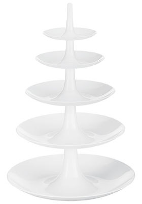 Tableware - Trays and serving dishes - Babell XXL Presentation dish by Koziol - Solid white - Polycarbonate