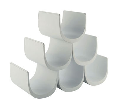 Tableware - Wine Accessories - Noè Bottle rack by Alessi - White - Thermoplastic resin
