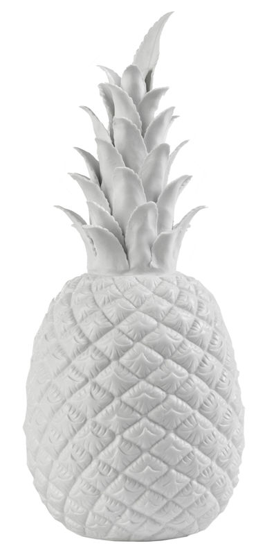 Decoration - Home Accessories - Pineapple Small Decoration ceramic white H 32 cm - Pols Potten - White - China