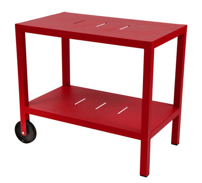 Furniture - Miscellaneous furniture - Quiberon Dresser - Plancha stand by Fermob - Pimento - Aluminium, Steel