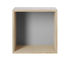 Scaffale Mini Stacked 2.0 - / Medium quadrata 33x33 cm / Con fondo colorato di Muuto
