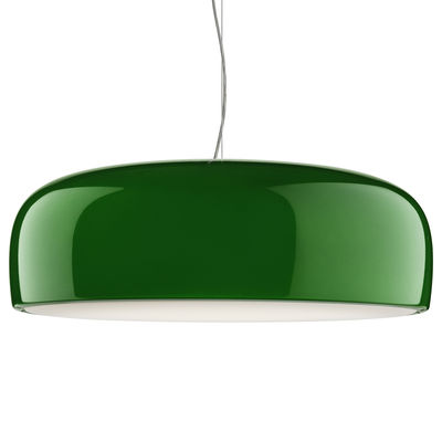 Illuminazione - Lampadari - Sospensione Smithfield - / Ø 60 cm - Alluminio di Flos - Verde - alluminio verniciato