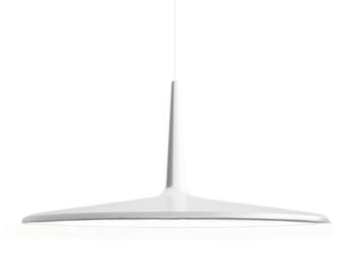 Illuminazione - Lampadari - Sospensione Skan - LED / Ø 30 cm di Vibia - Bianco - Metacrilato
