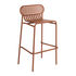 Week-end Stacking bar stool - / Aluminium - H 80 cm by Petite Friture
