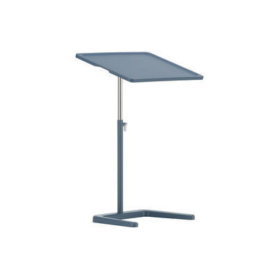 Vitra - Table d'appoint Nestable en Plastique, Acier - Couleur Bleu - 50 x 53.83 x 57.4 cm - Designe