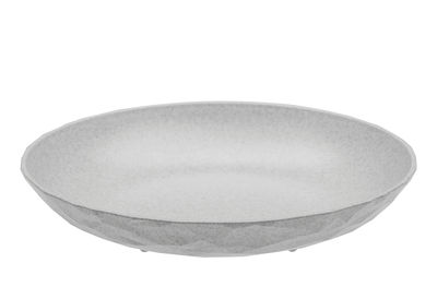 Table et cuisine - Assiettes - Assiette creuse Club / Ø 21 cm - Plastique organique - Koziol - Gris organique - Plastique organique