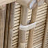 Poltrona imbottita Korfu - / Modulo angolo sinistro - Bambù & tessuto di Bloomingville