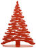 Decorazione natalizie Bark Tree - / Pino con calamite colorate - H 45 cm di Alessi