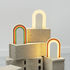 Cemi LED Table lamp - / Steel by Presse citron
