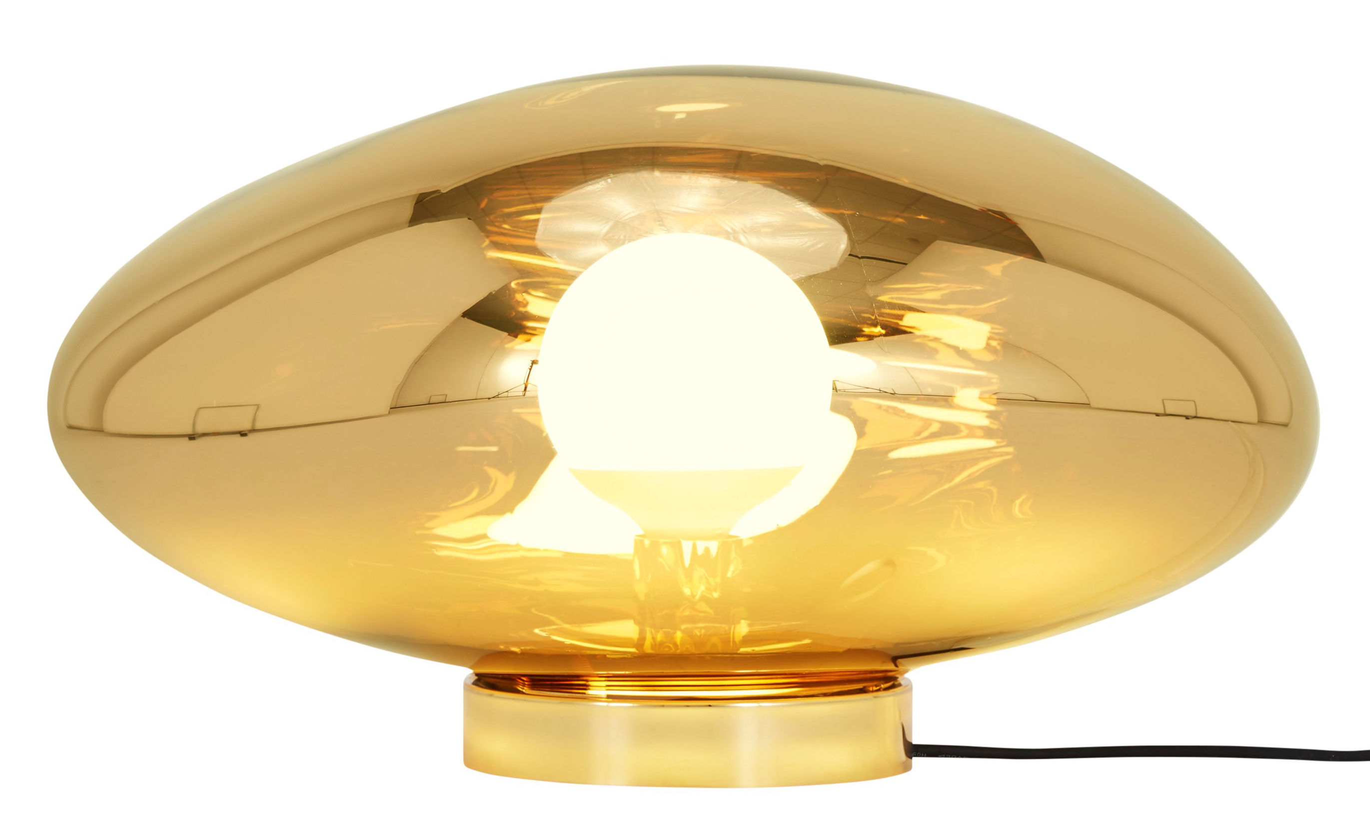 Tom Dixon Melt Wall light with plug Yellow/Gold/Metal Made In Design UK