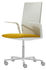 Kinesit Armchair on casters - Padded / High backrest by Arper
