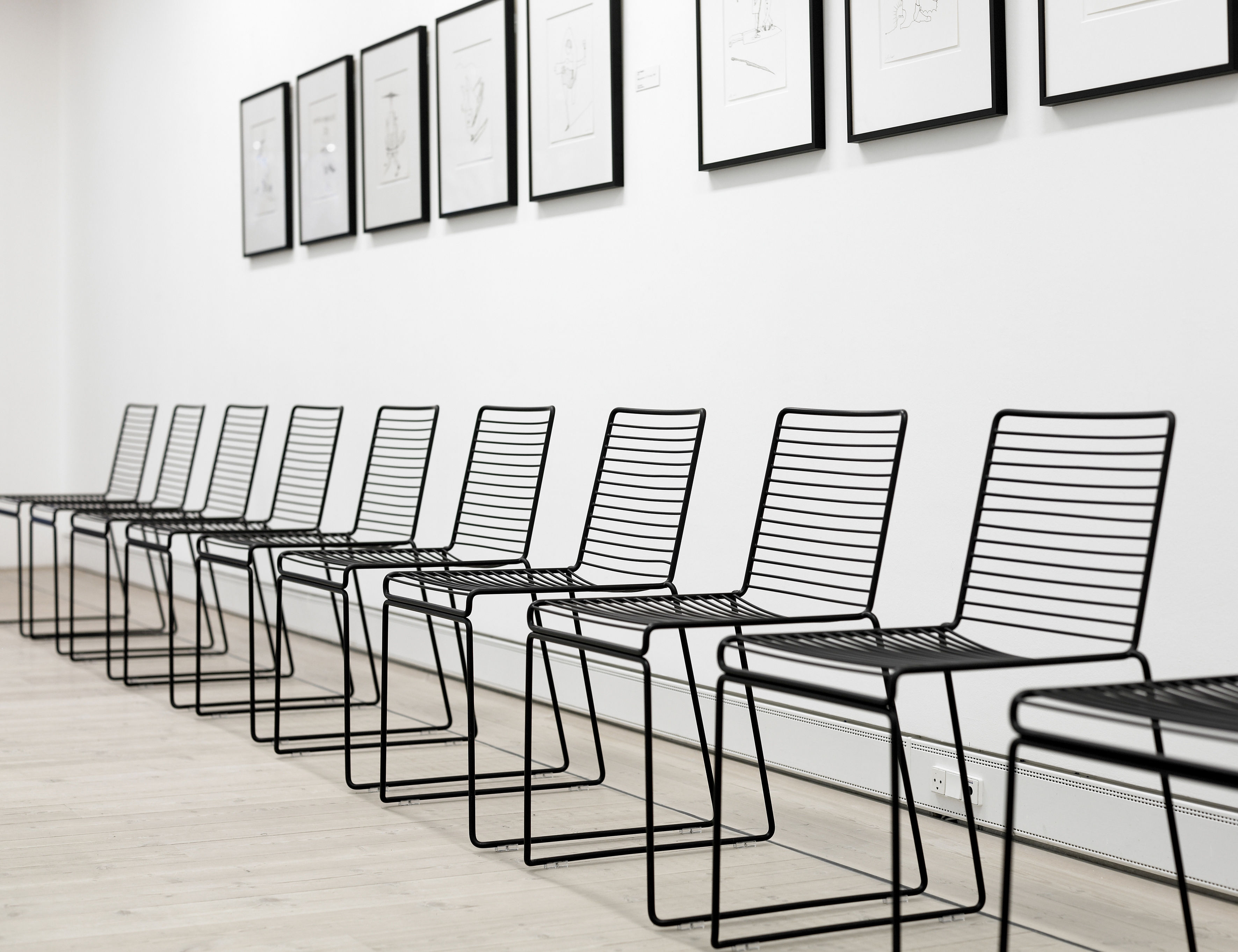 Chaise empilable Hee Hay - Vert | Made In Design