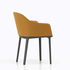 Fauteuil rembourré Softshell Chair / 4 pieds - Tissu - Vitra