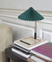 Lampe de table Matin Small / LED - H 38 cm - Tissu & métal - Hay