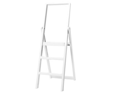 Furniture - Miscellaneous furniture - Step Stepladder - Foldable by Design House Stockholm - White - Lacquered wood