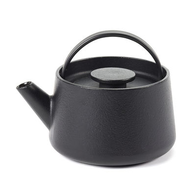 Tableware - Tea & Coffee Accessories - Inku Teapot - / Cast iron - 80 cl by Serax - Black - Cast iron