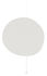 Cloison Mobileshadows - Nimbo / Opaque (soie) -  Ø 52 cm - Smarin