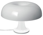 Lampe de table Nessino / Ø 32 cm - Artemide blanc en matière plastique