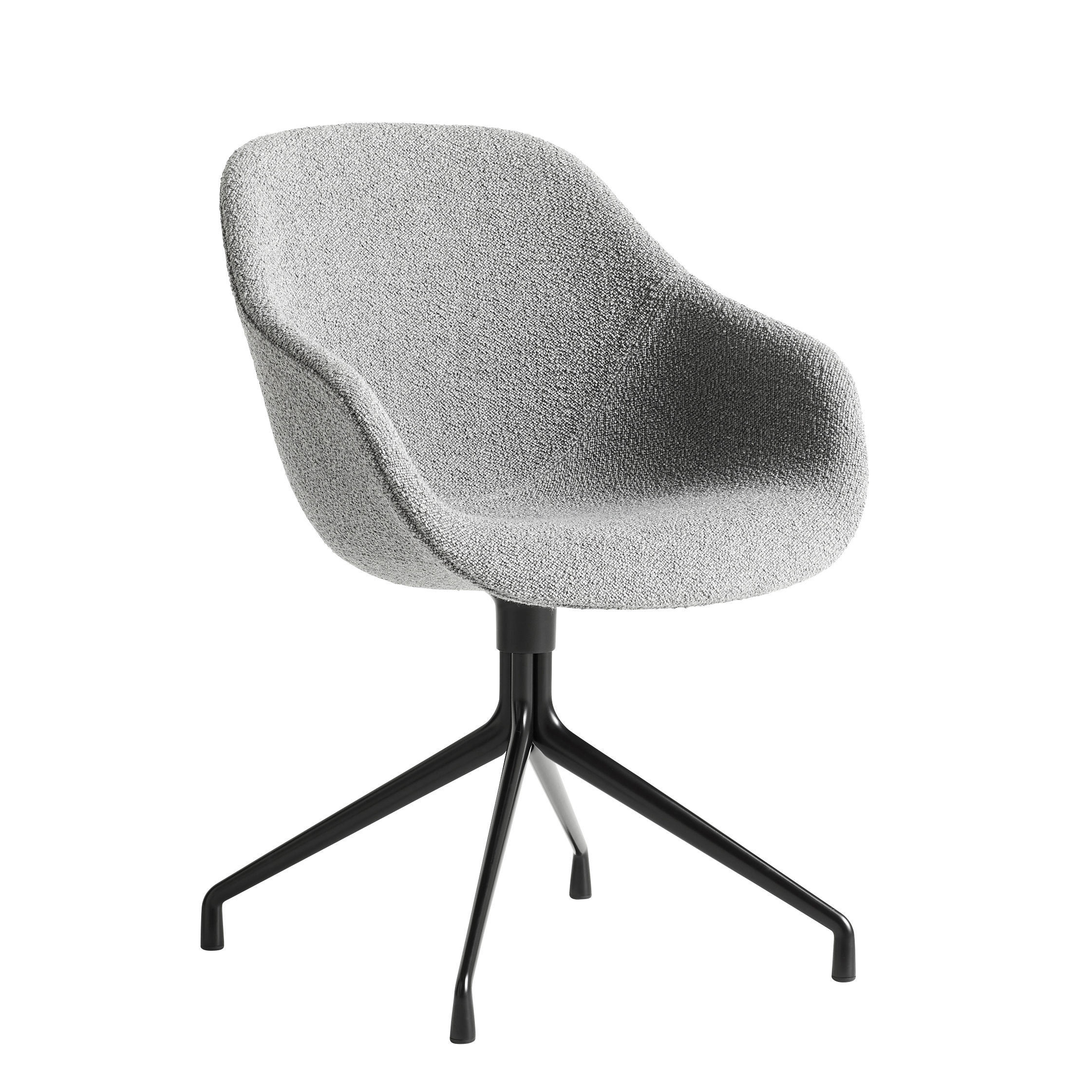 Poltrona girevole About a chair AAC121 di Hay - grigio