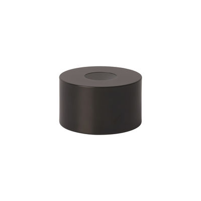 Abat-jour Disc métal noir / Pour suspension Collect - Ø 12 x H 7 cm - Ferm Living