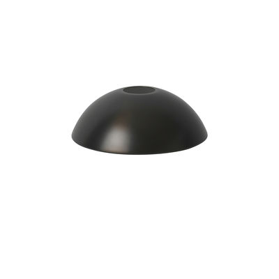 Abat-jour Hoop métal noir / Pour suspension Collect - Ø 20 x H 7 cm - Ferm Living
