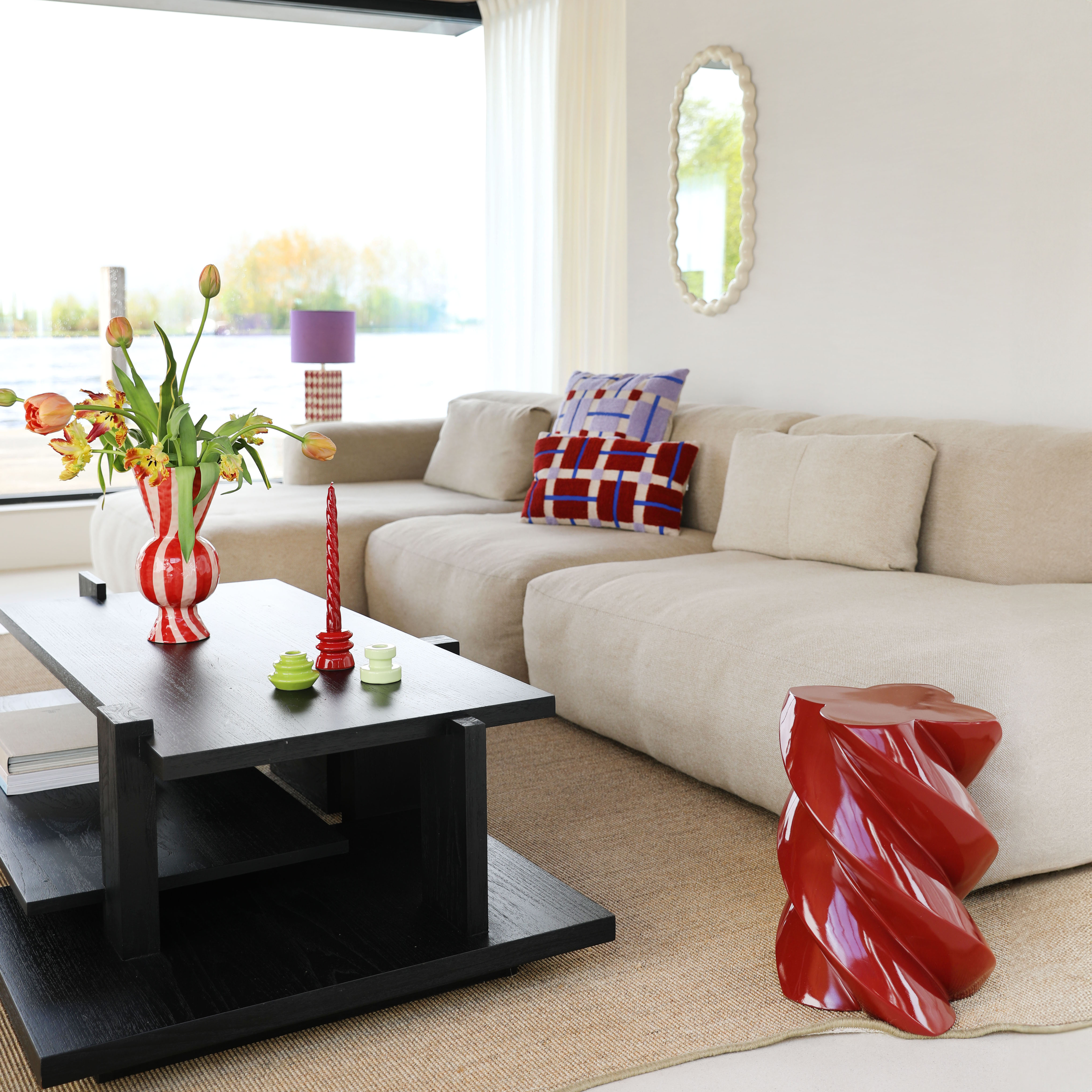 Table d'appoint Marsmallow &Klevering - Table d'appoint salon