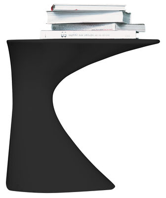 Zanotta - Table d'appoint en Plastique, Polypropylène laqué - Couleur Noir - 62.14 x 62.14 x 52 cm -
