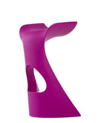 Furniture - Bar Stools - Koncord Bar stool - H 73 cm - Plastic by Slide - Pink - recyclable polyethylene