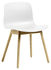 Chaise About a chair AAC12 / Plastique & pieds bois - Hay