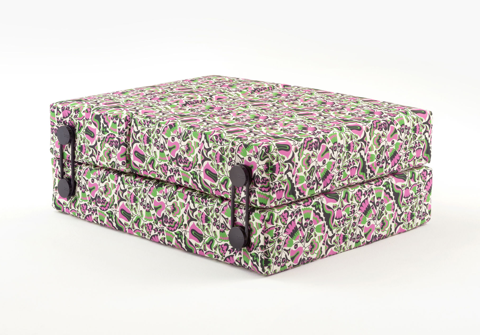 Chauffeuse convertible Trix La Double J Kartell Rose/Vert Made In