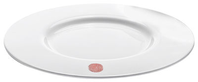 Tableware - Plates - I.D.Ish by D'O Summer Plate by Kartell - Blanc / Empreinte blanc cassé - Melamine