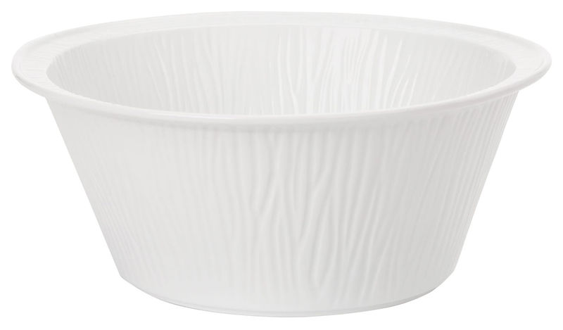 Tableware - Bowls - Estetico Quotidiano Salad bowl ceramic white 27,5 cm - Seletti - White - China