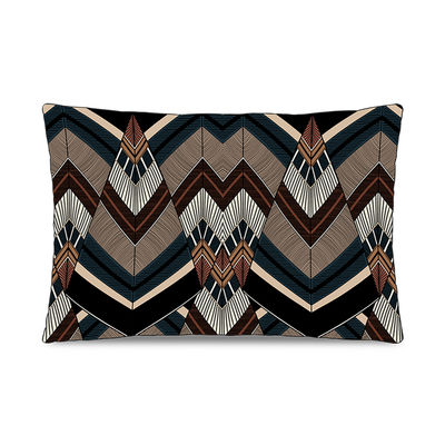 Decoration - Cushions & Poufs - Batik Cushion - / 40 x 60 cm - Velvet by PÔDEVACHE - Ethnic / Multicoloured - Polyester, Velvet