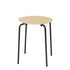 Herman Stackable stool - / Wood & metal by Ferm Living