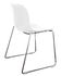 Troy Stacking chair - Polycarbonate & sled feet by Magis