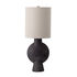 Lampe de table / Lin & terre cuite - H 54 - Bloomingville