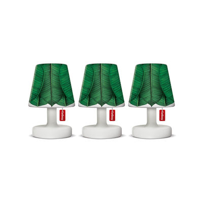 Image of Paralume Mini Cappie - / Set di 3 - Per Lampade Edison the Mini di Fatboy - Verde - Materiale plastico
