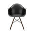 Poltrona DAW - Eames Plastic Armchair - / (1950) - Gambe legno scuro di Vitra