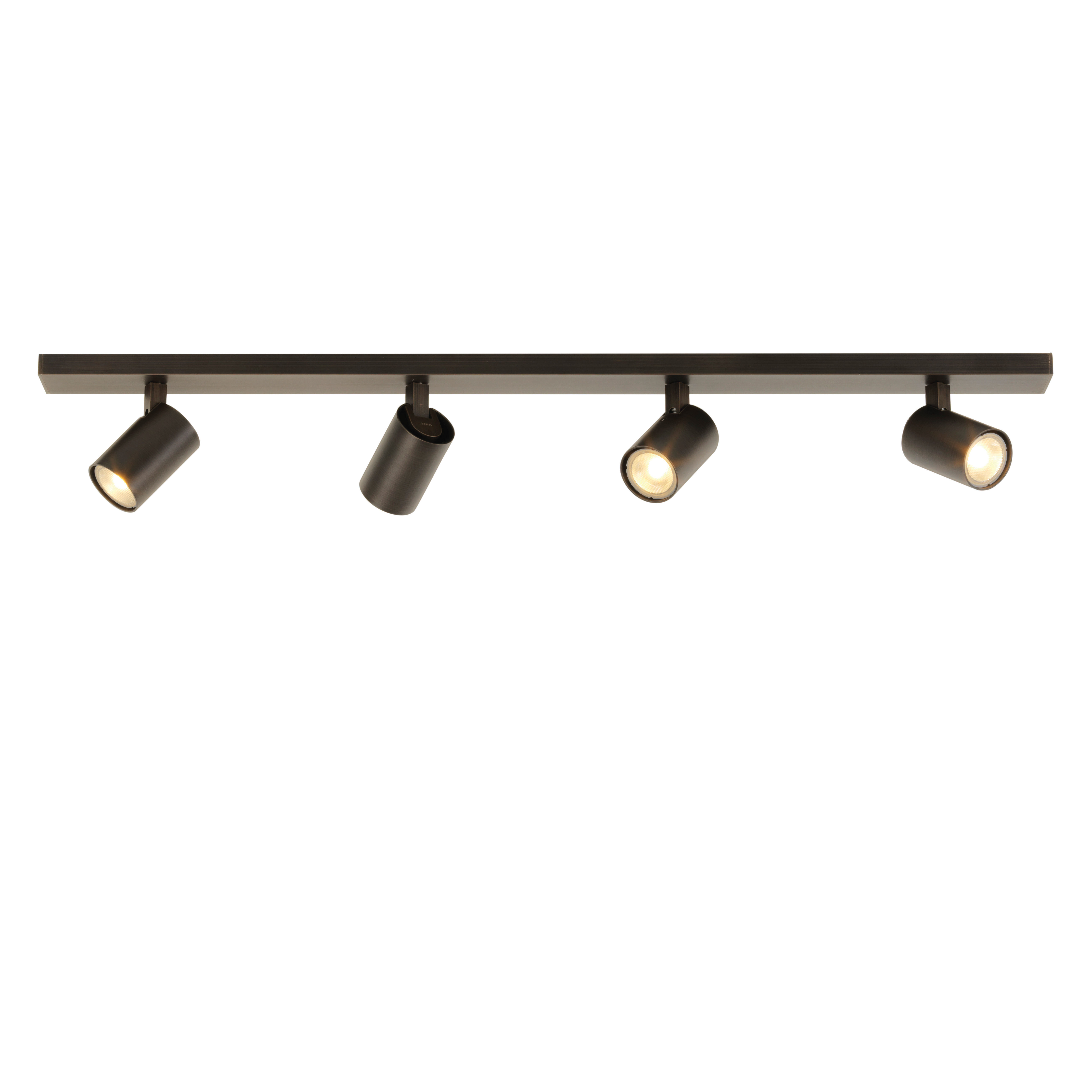 bronze In verstellbarer Made Deckenleuchte von | Design Lighting - Bar Astro Four Spot Ascoli