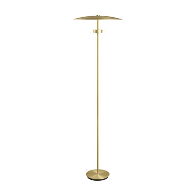Lighting - Floor lamps - Reflection LED Floor lamp - / Metal - H 140.5 cm by Bolia - Brass - Aluminium