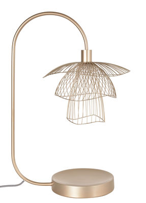 Forestier - Lampe de table Papillon en Métal, Acier thermolaqué - Couleur Beige - 200 x 69.44 x 62 c