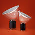Lampe de table Taccia LED Small / Diffuseur verre - H 48 cm - Flos