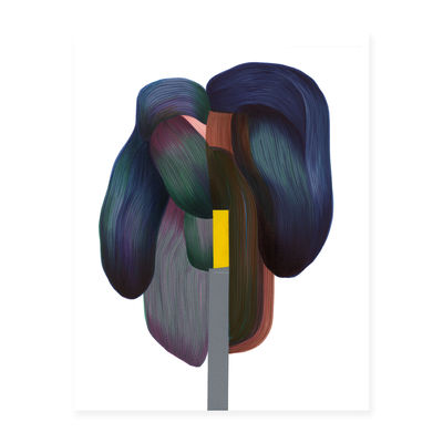 Decoration - Wallpaper & Wall Stickers - Ronan Bouroullec - Drawing 16 Poster - / 86,5 x 67,5 cm by The Wrong Shop - Drawing 16 / Multicoloured - Premium paper