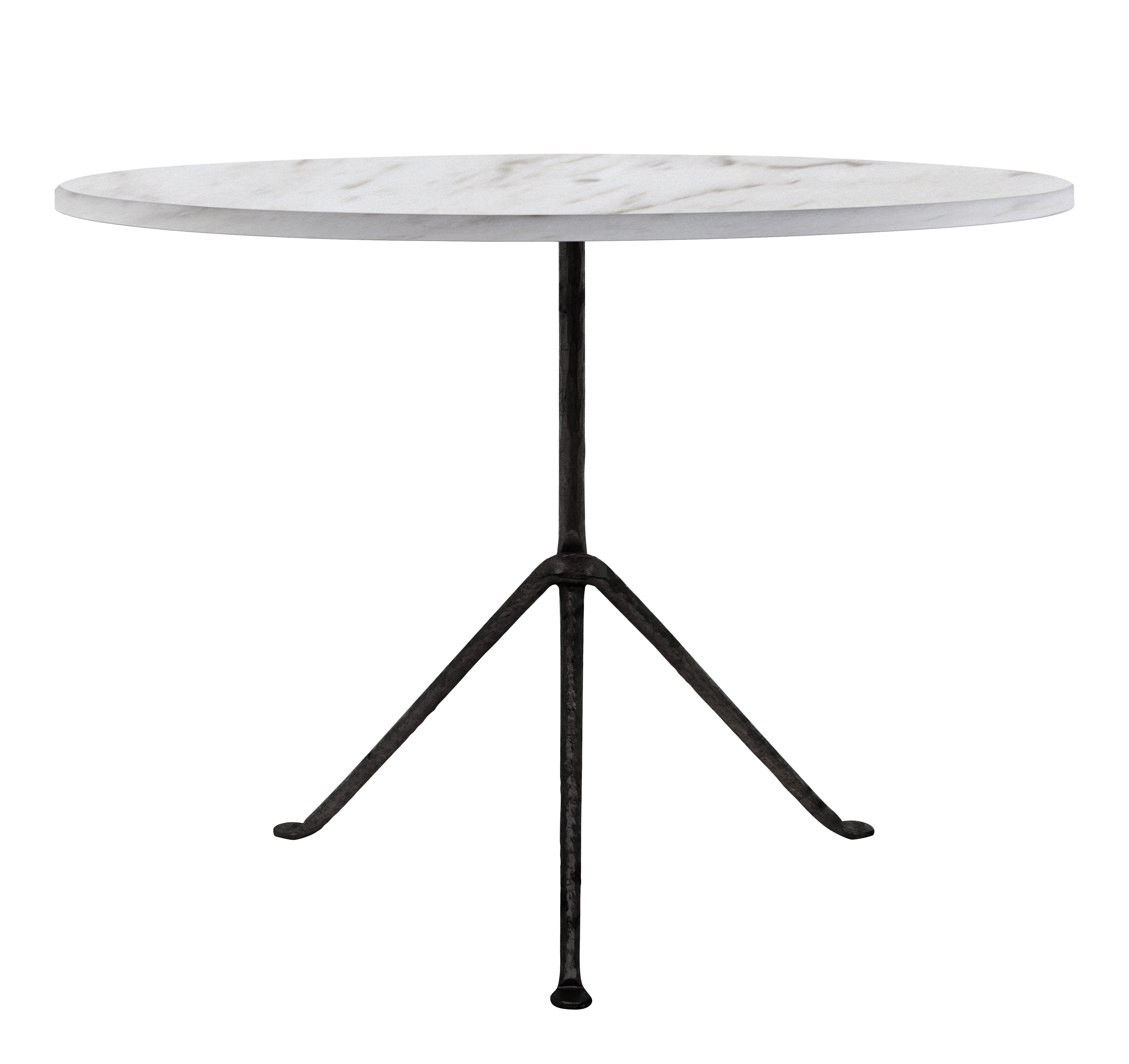 Table ronde Officina Outdoor Magis Blanc/Noir Made In Design