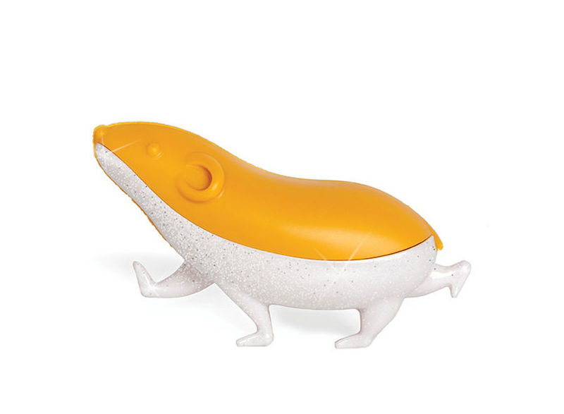 Accessoires - Jeux et loisirs - Réflecteur de roue de vélo Speedy plastique orange / Hamster - Pa Design - Orange & blanc scintillant - ABS, Caoutchouc