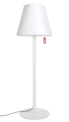 Lighting - Floor lamps - Edison the giant Floor lamp - / H 182 cm - LED by Fatboy - White - Aluminium, Polythene, Steel